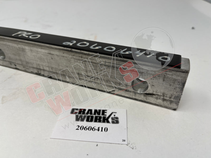Picture of new slide wear strip, second angle.