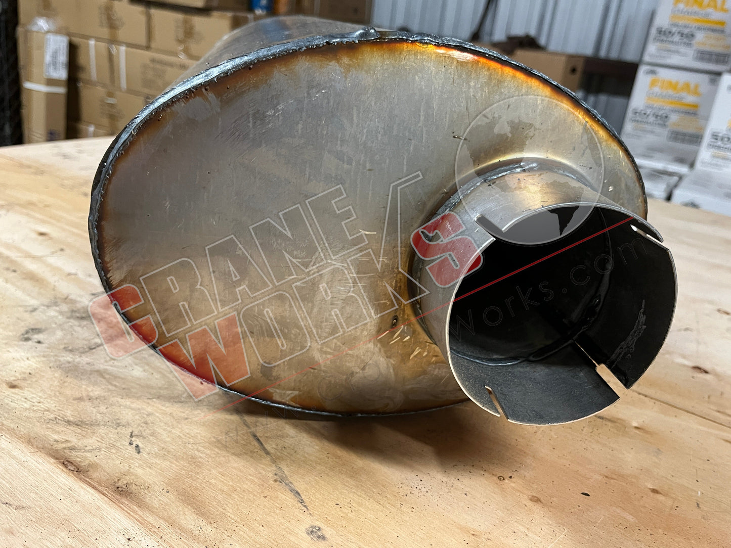 Picture of 21832, New Mufller 3.5In 4.0 Out.