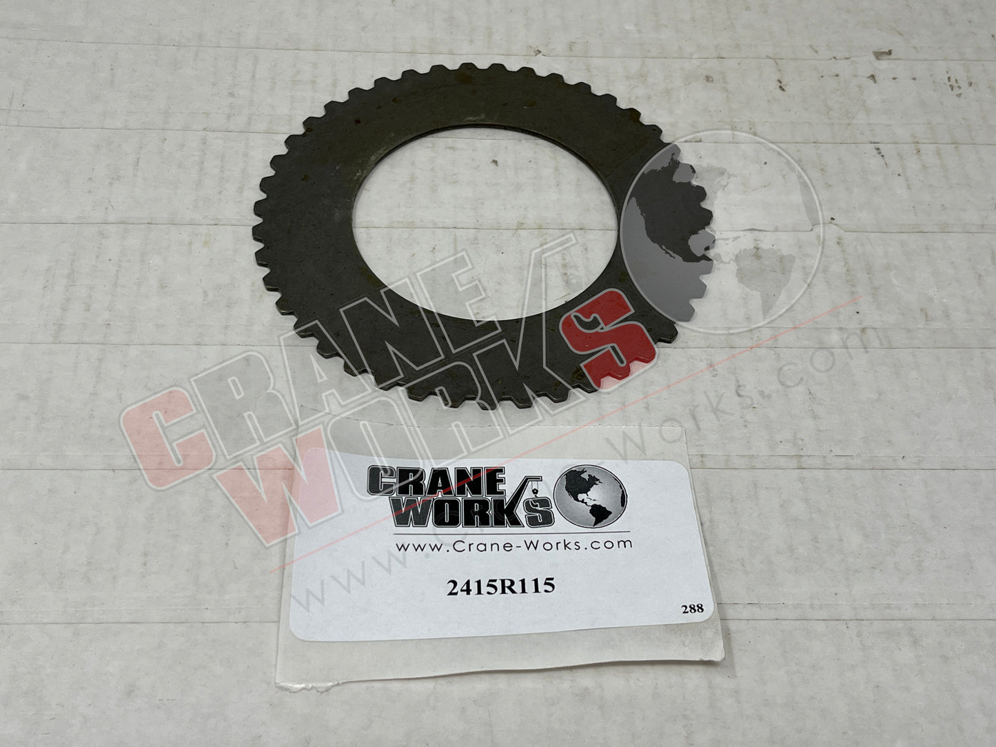 Picture of 2415R115, New Brake Plate.