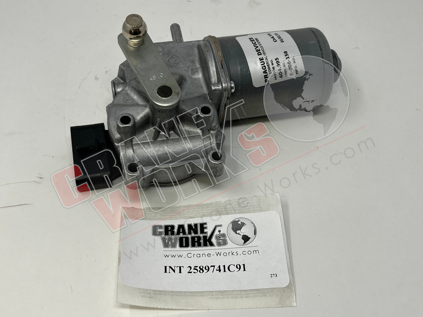 Picture of 2589741C91, New Motor, W/Wiper.