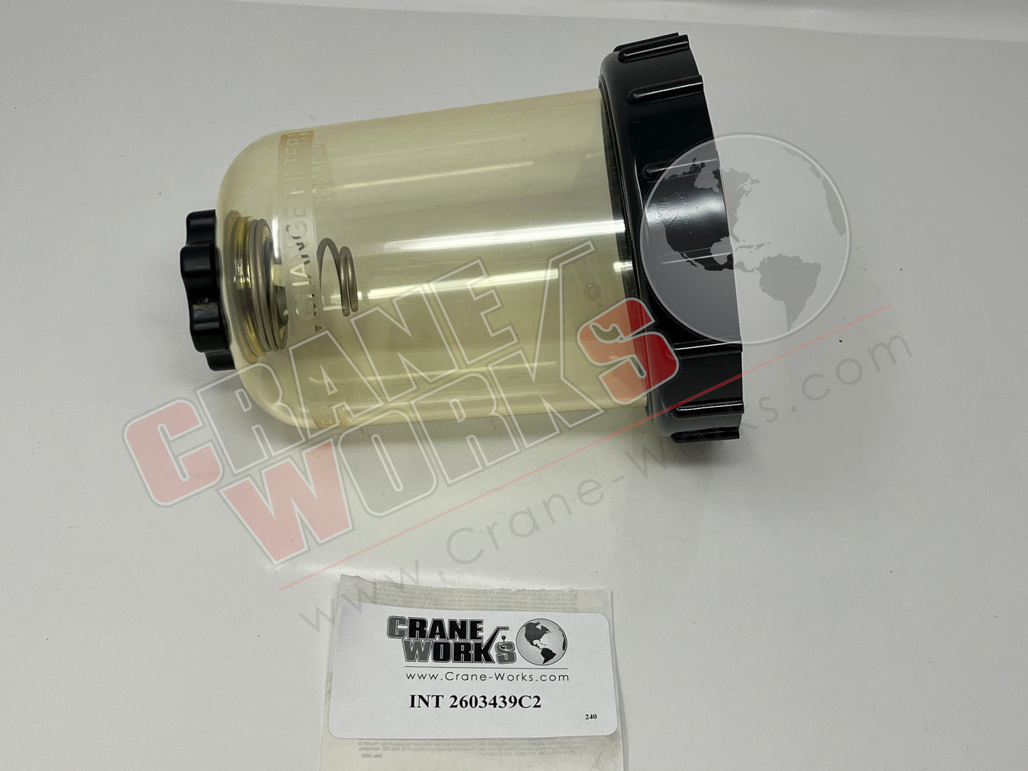 Picture of 2603439C2, New Cover Fuel Filter.