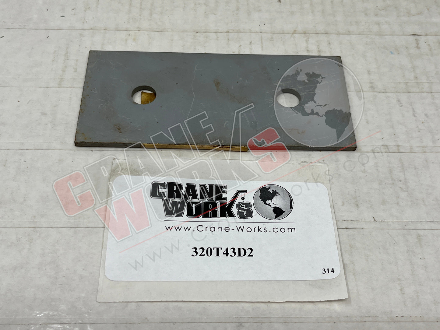 Picture of 320T43D2, New Shim.