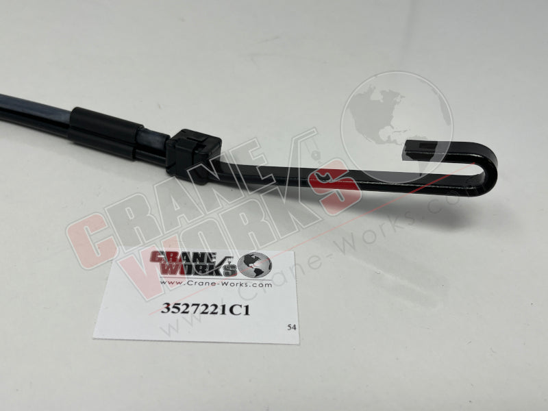 Picture of new wiper arm left & right, fourth angle.