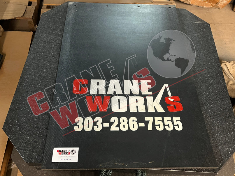 Picture of UNI 36BR.350 NEW 24X36 MUDFLAP (LOGO)
