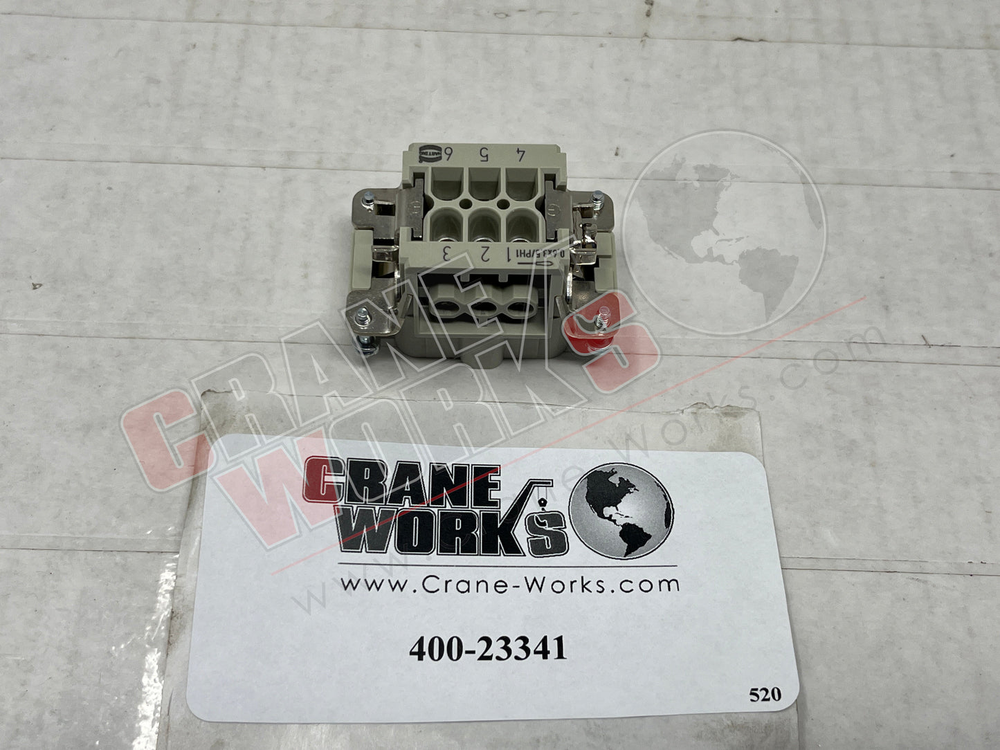 Picture of 400-23341, New Insert 6-Pin Male *Note*.