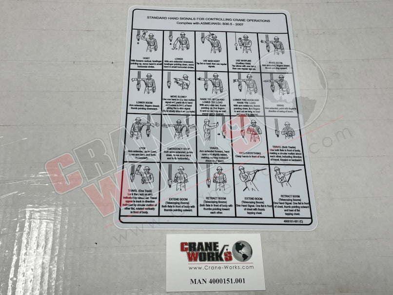 Picture of 4000151.001 NEW HAND SIGNAL DECAL