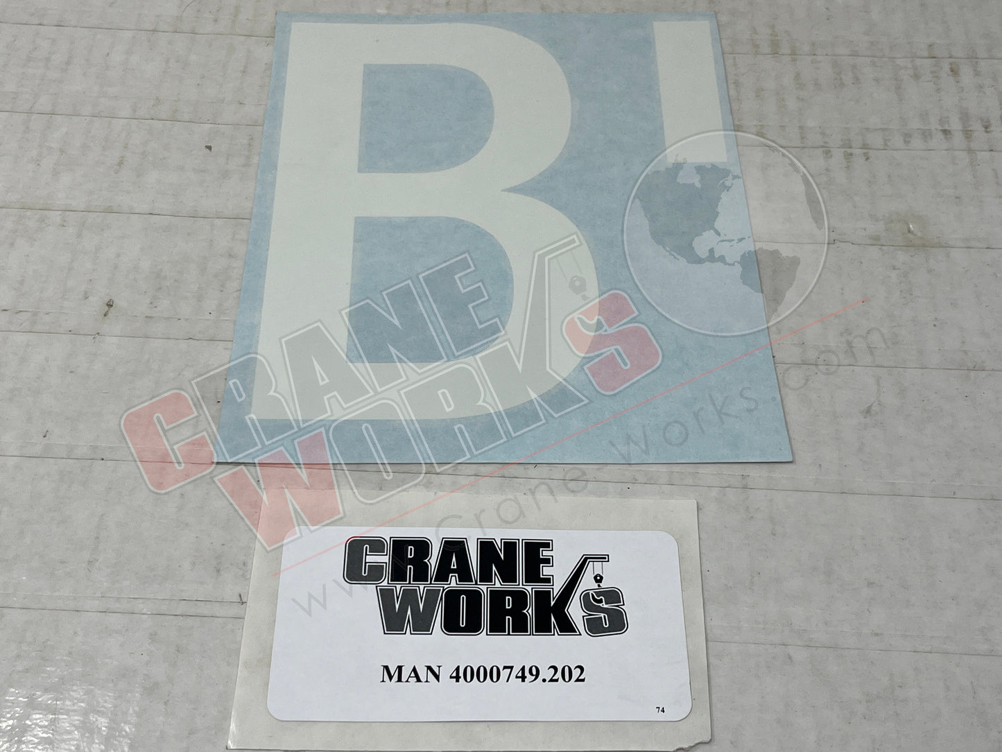 Picture of 4000749.202, STEP B DECAL