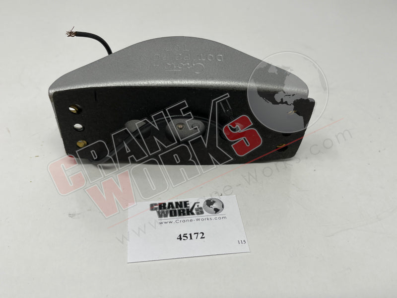 Picture of new red lamp narrow rail, third angle.