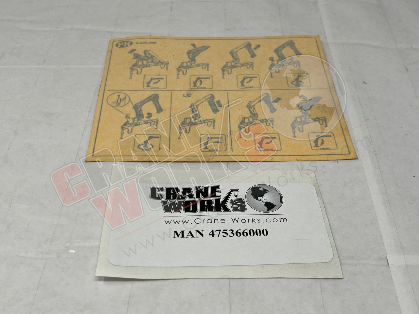 Picture of 475366000, MANITEX DECAL