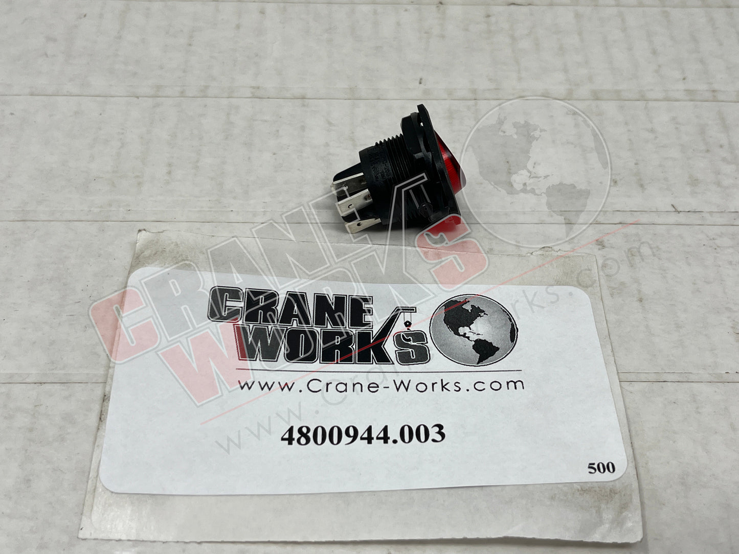Picture of 4800944.003, New Switch, Dpst Crane Power (Truck Cab-Mounted).