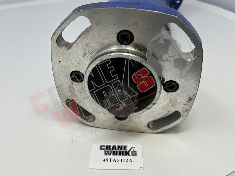 Picture of new shaft extension, second angle.