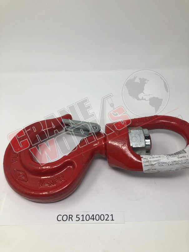 Picture of 51040021 NEW 11 TON HOOK