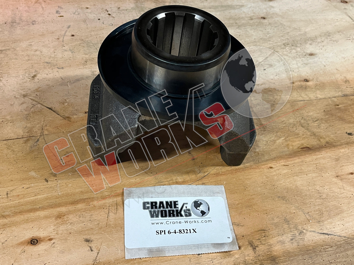 Picture of 6-4-8321X, New 1710 Full Rnd End Yoke.