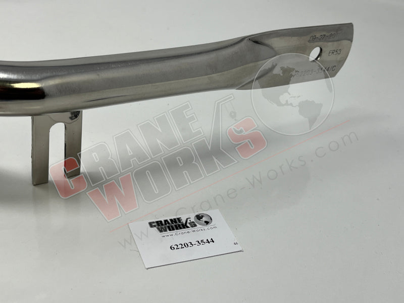 Picture of new mirror arm, third angle.