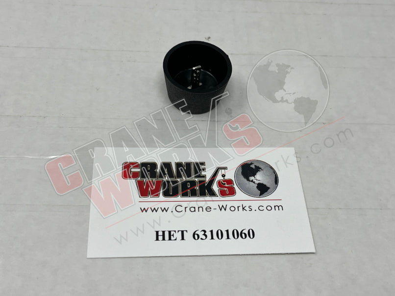 Picture of HET 63101060 NEW Key with Cap for Key Switch Black / PA6