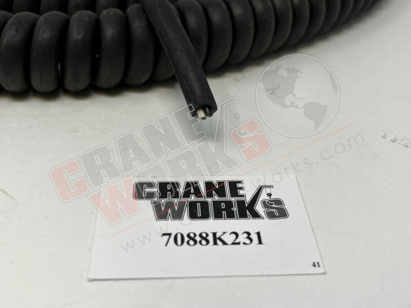 Picture of new wire, retracting, third angle.