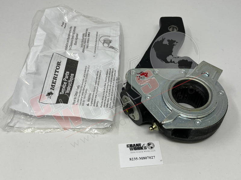 Picture of new slack adjuster, second angle.