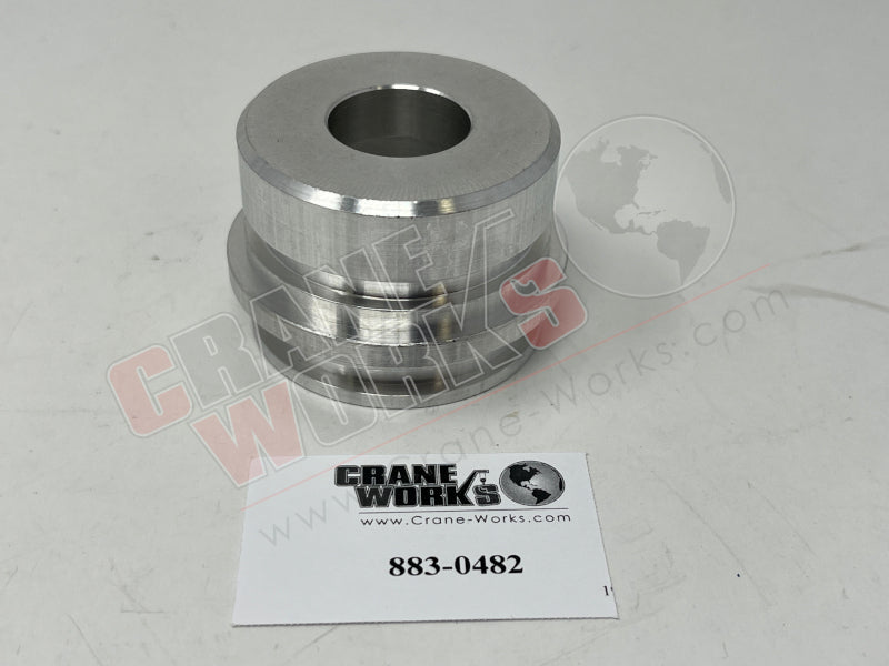 Picture of new shift cylinder adapter tube, second angle.