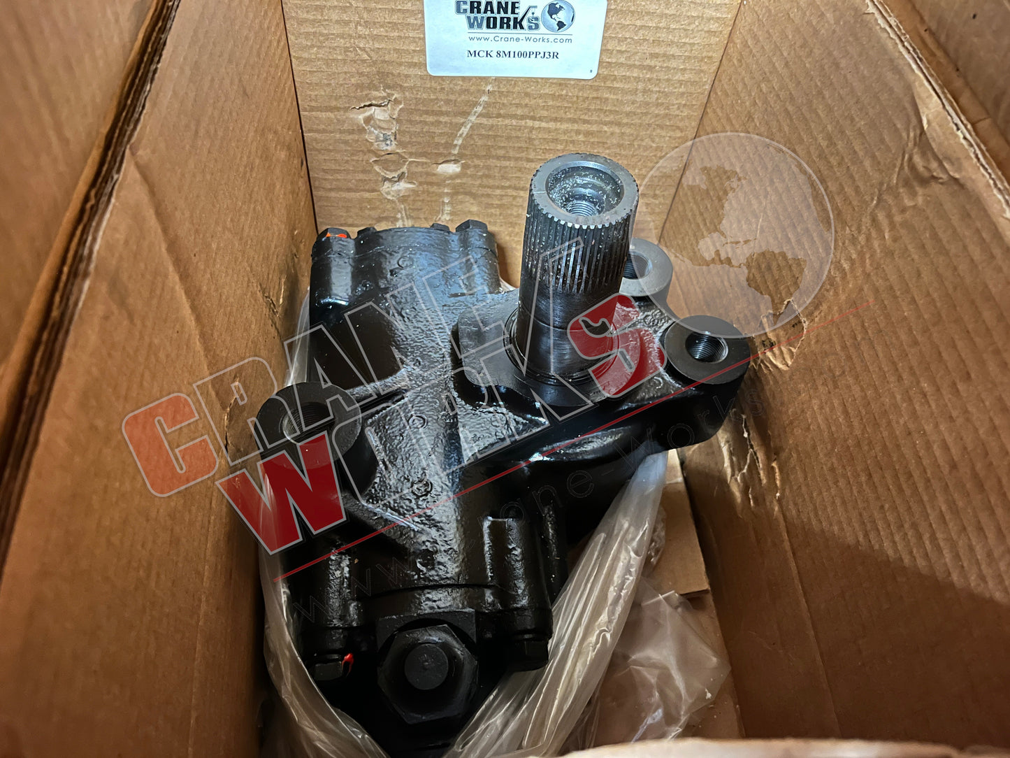 Picture of 8M100PPJ3R, New Left Steering Gear Rmn (Mack).