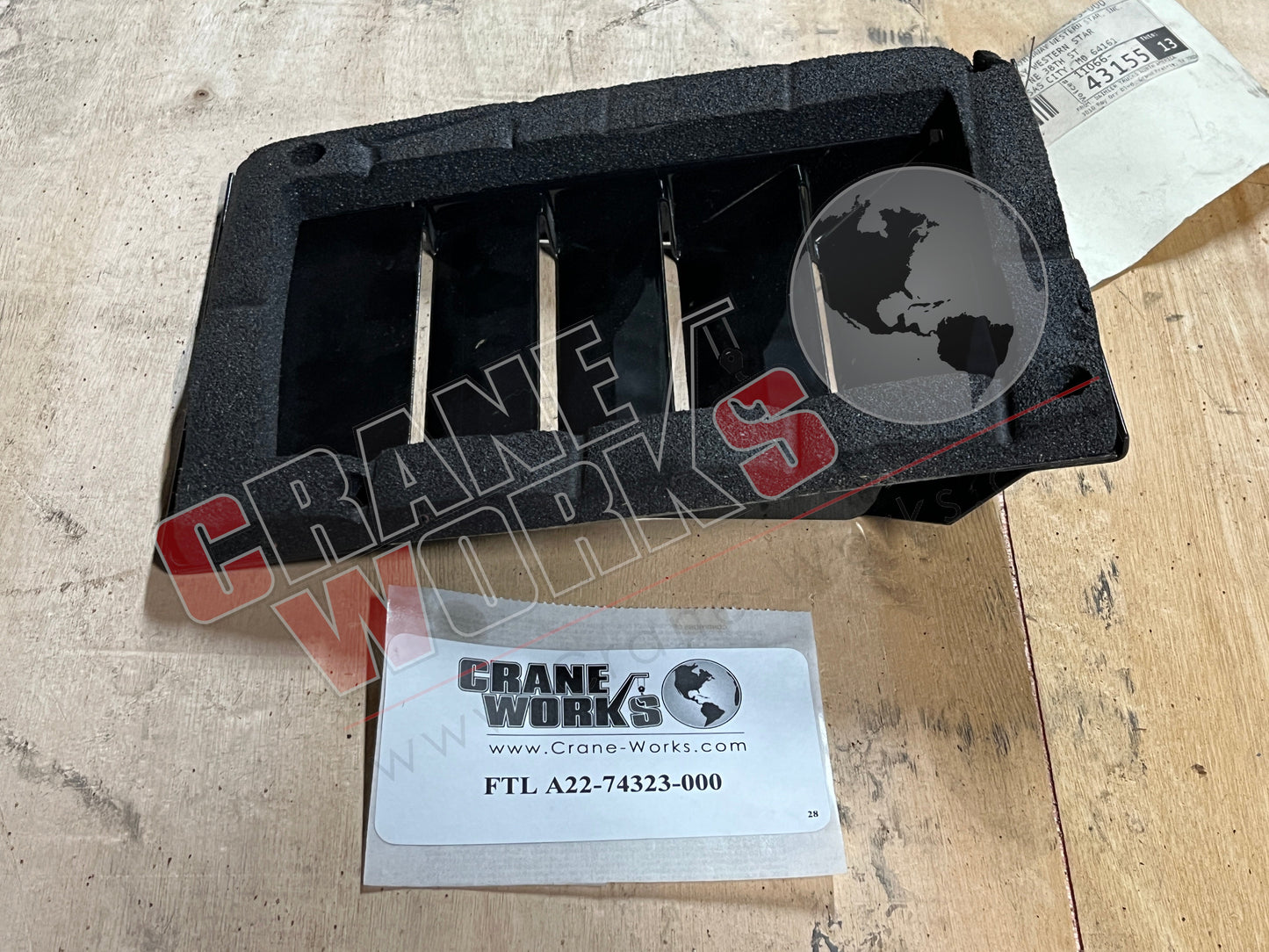 Picture of A22-74323-000, New Hvac Inlet Splash Cover.