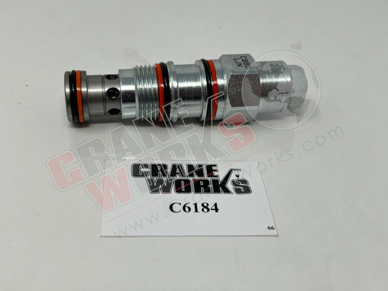 Picture of new counter balance valve.