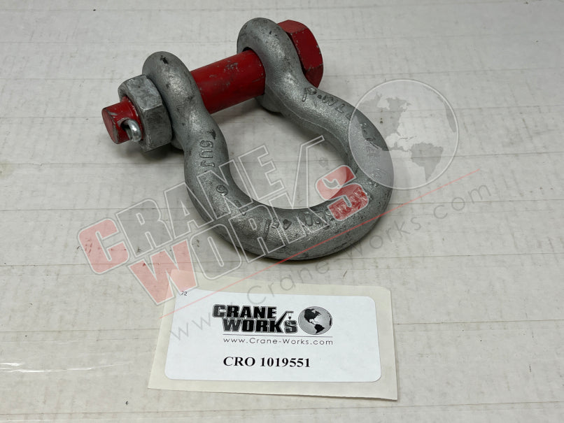 Picture of CRO 1019551 NEW SHACKLE, 8.5T 1"