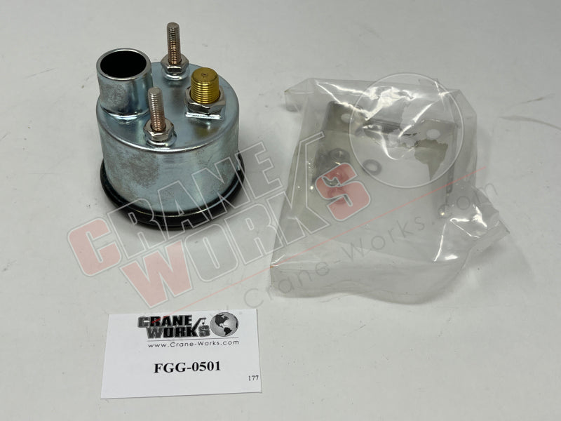 Picture of new air pressure gauge, second angle.