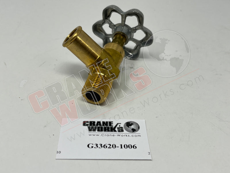 Picture of new water valve, second angle.