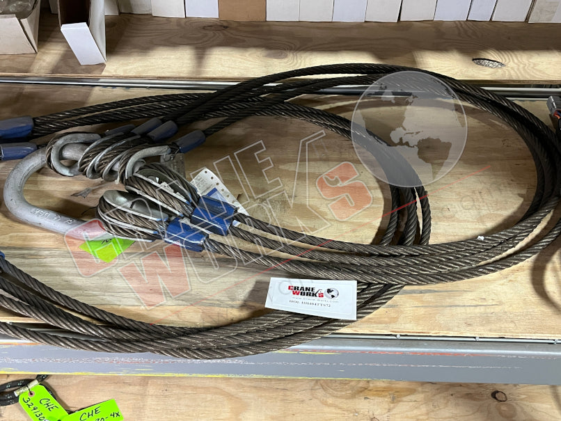 Picture of HOL HH404TTS72 NEW 4 LEG BRIDLE 1/2"X72"