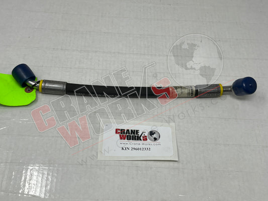 Picture of KIN 296012332 NEW HOSES FROM ROTATOR TO COUPLER