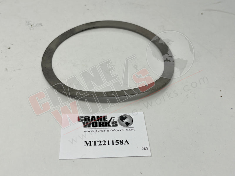 Picture of new shim .25mm, second angle.