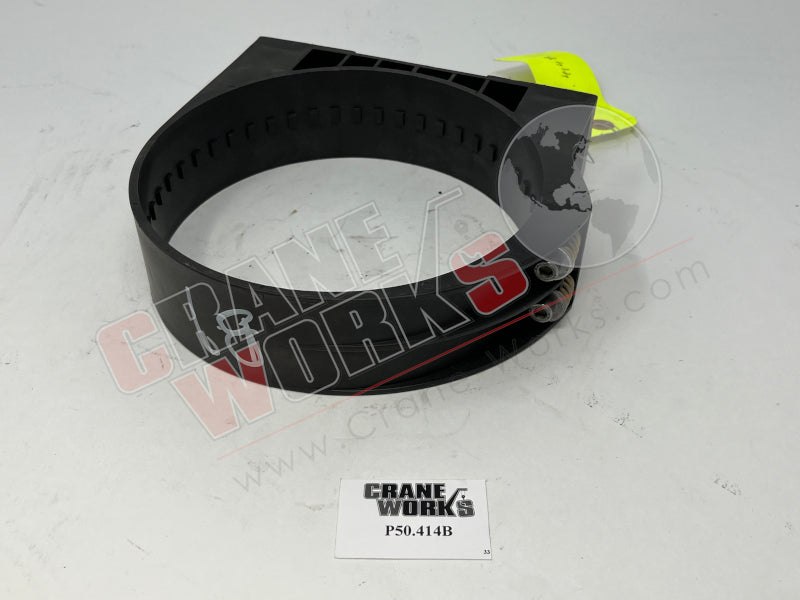 Picture of new clamp, air filter, second angle.