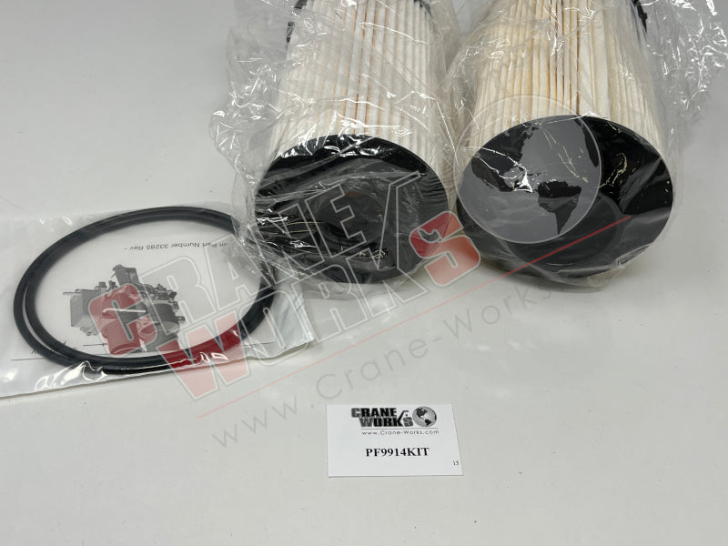 Picture of new fuel filter kit, third angle.