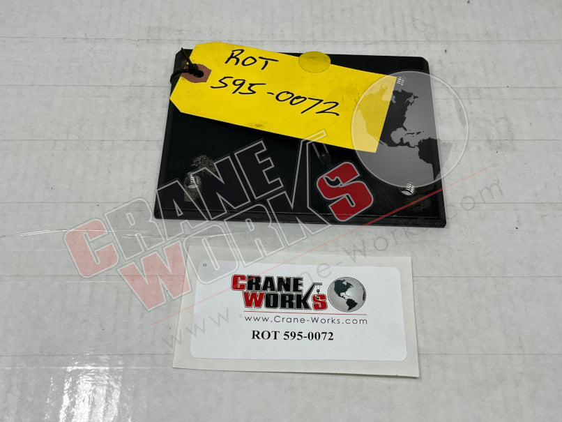 Picture of ROT 595-0072 NEW FRICTION PLATE