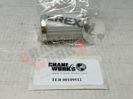 Picture of TER 00109512 NEW FILTER ELEMENT *NOTE*