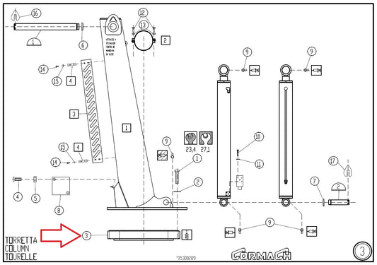 04010017A | New Slew Bearing for Crane 19000E/22000E