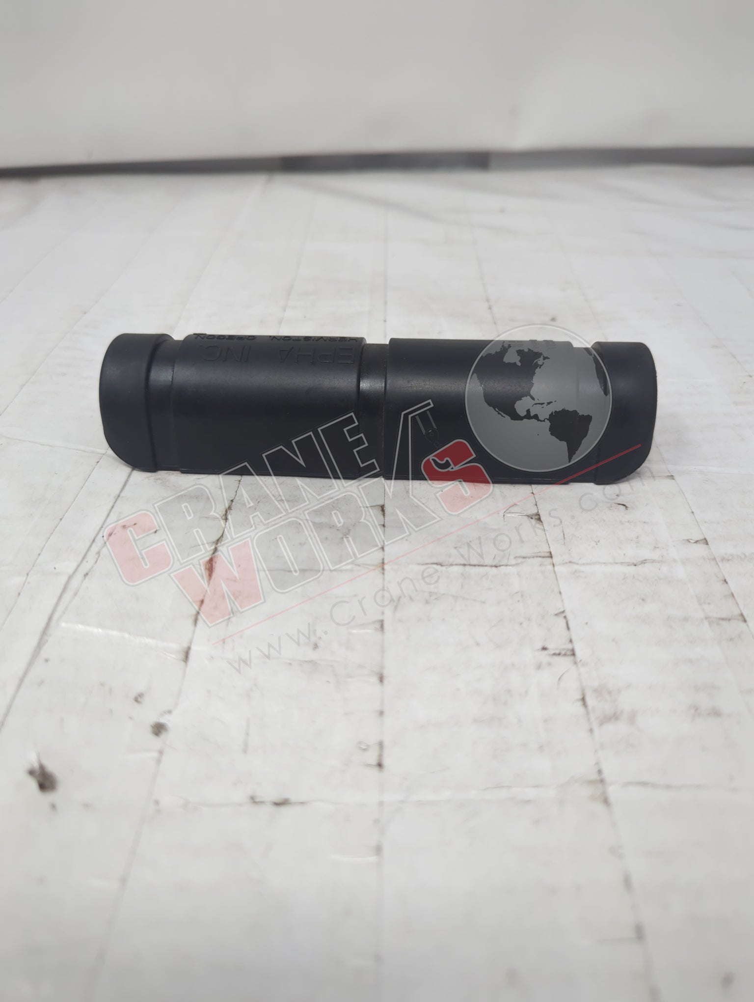 Picture of Hp-06B, a  New 3.25 X 6.0" Blk Hose Protector, angle 2.