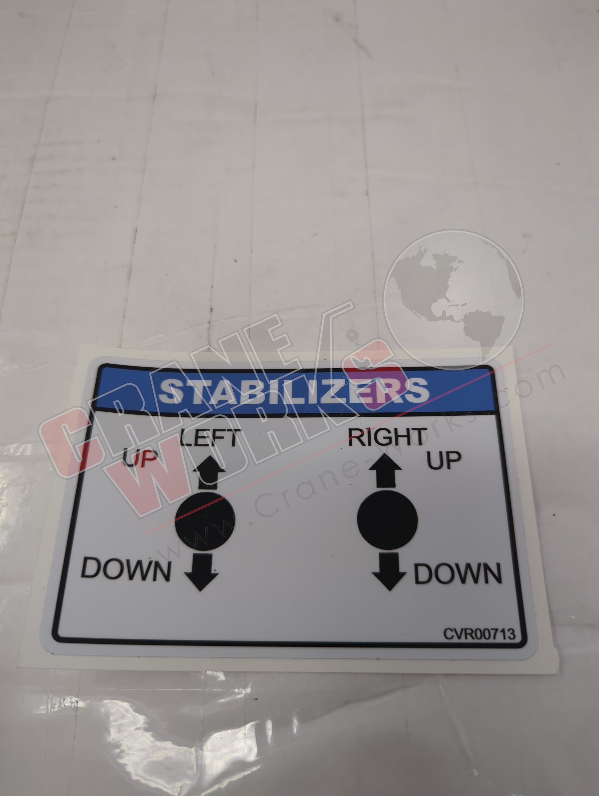 Picture of CVR00286, a  New Conveyor / Pedestal Decal Kit, angle 10.