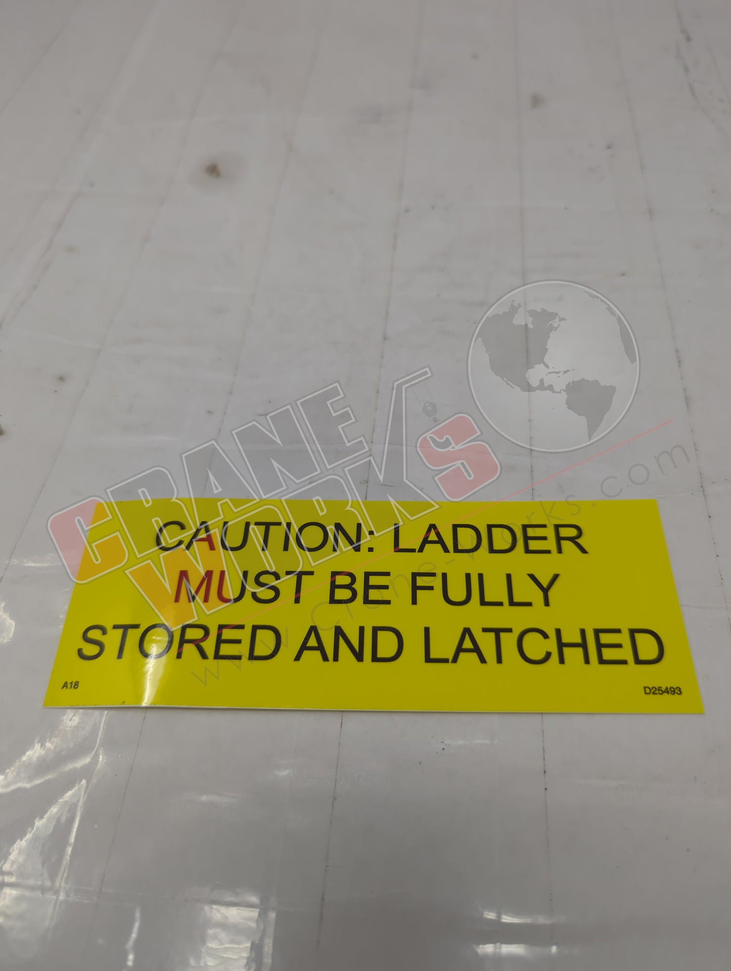D23628 | New Crane Warning Decal Kit
