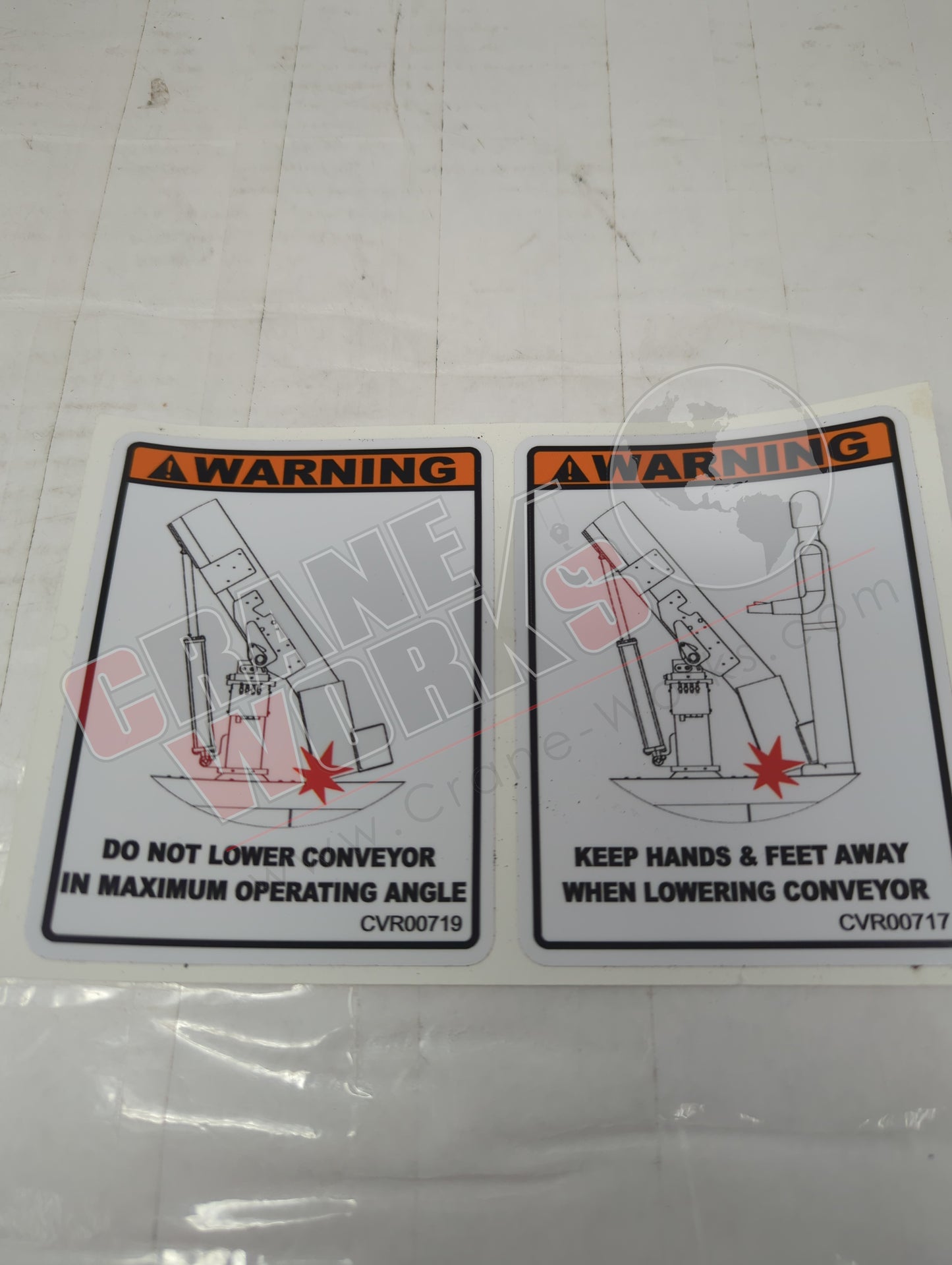 Picture of CVR00286, a  New Conveyor / Pedestal Decal Kit, angle 12.