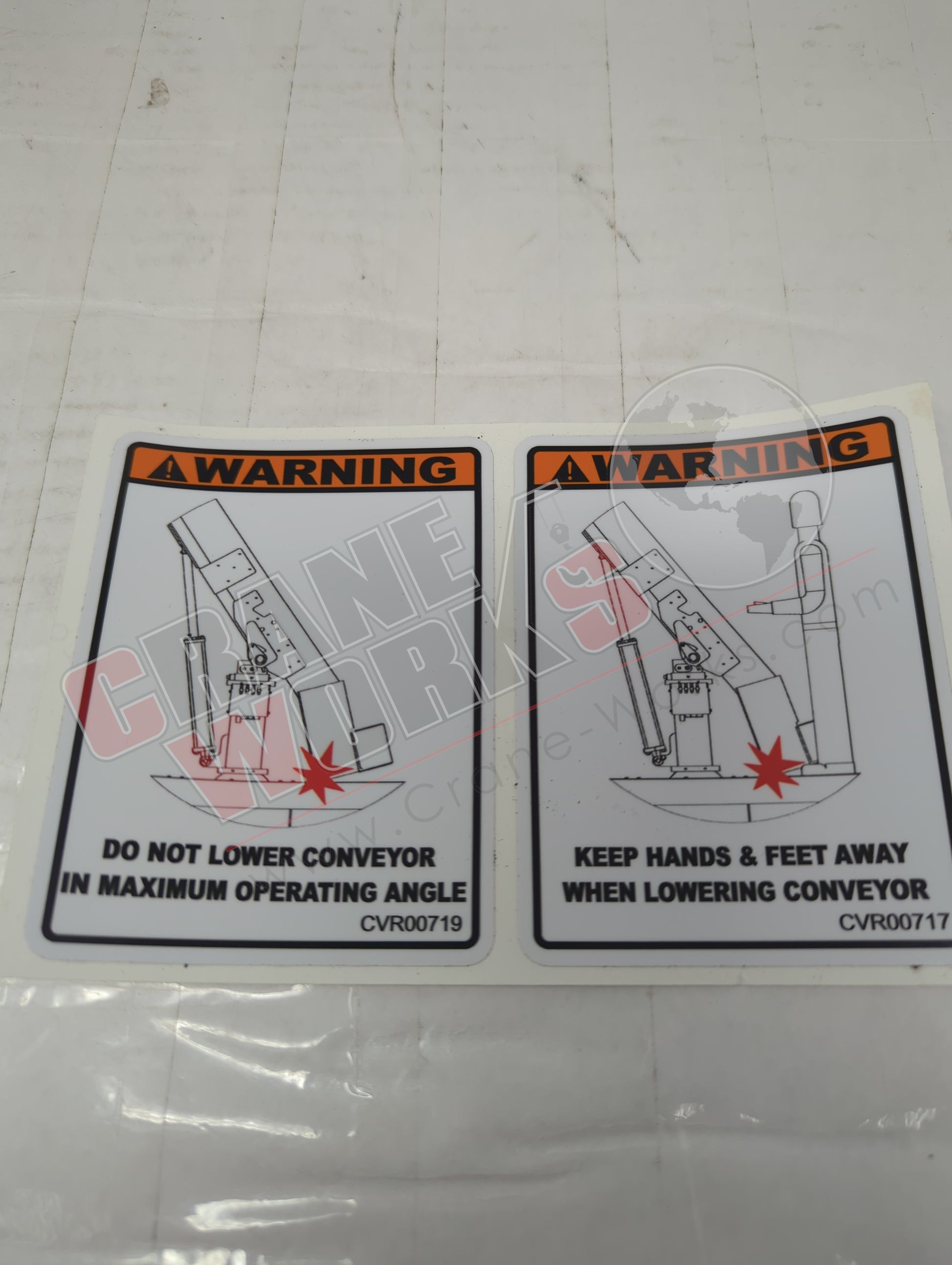 Picture of CVR00286, a  New Conveyor / Pedestal Decal Kit, angle 12.