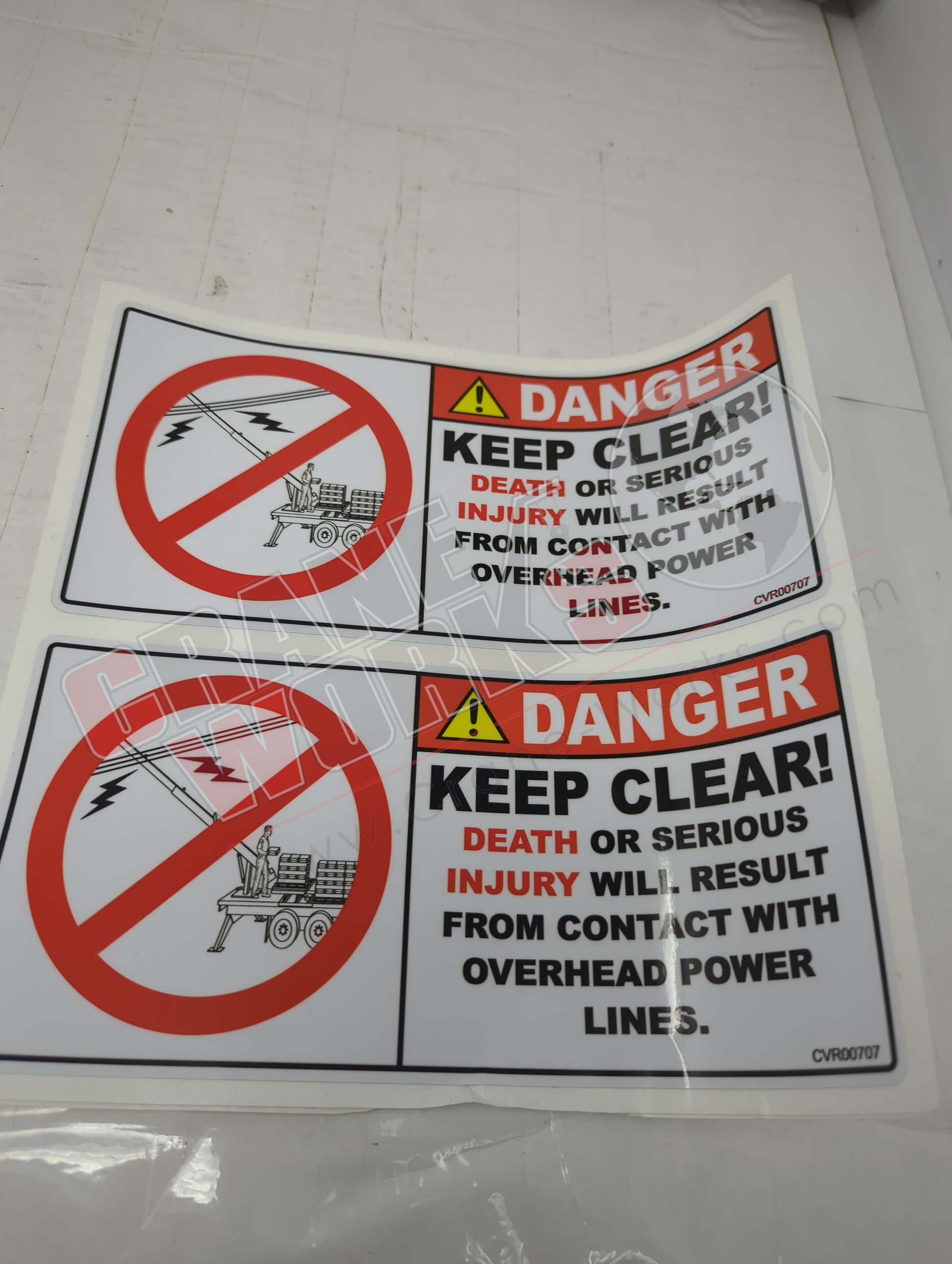 Picture of CVR00286, a  New Conveyor / Pedestal Decal Kit, angle 16.