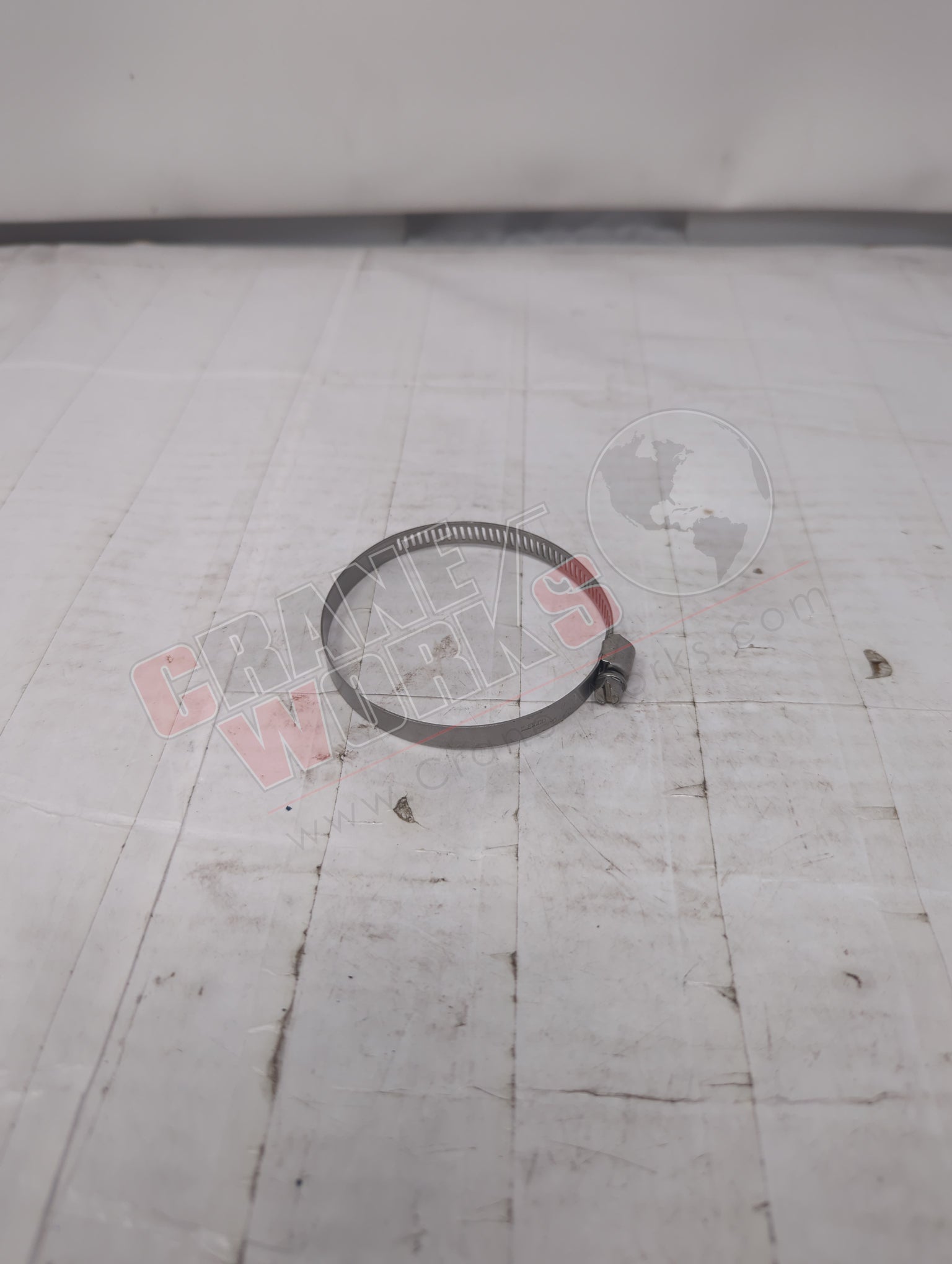 Picture of 64036, a  New #36 Ss Hose Clamp, angle 2.