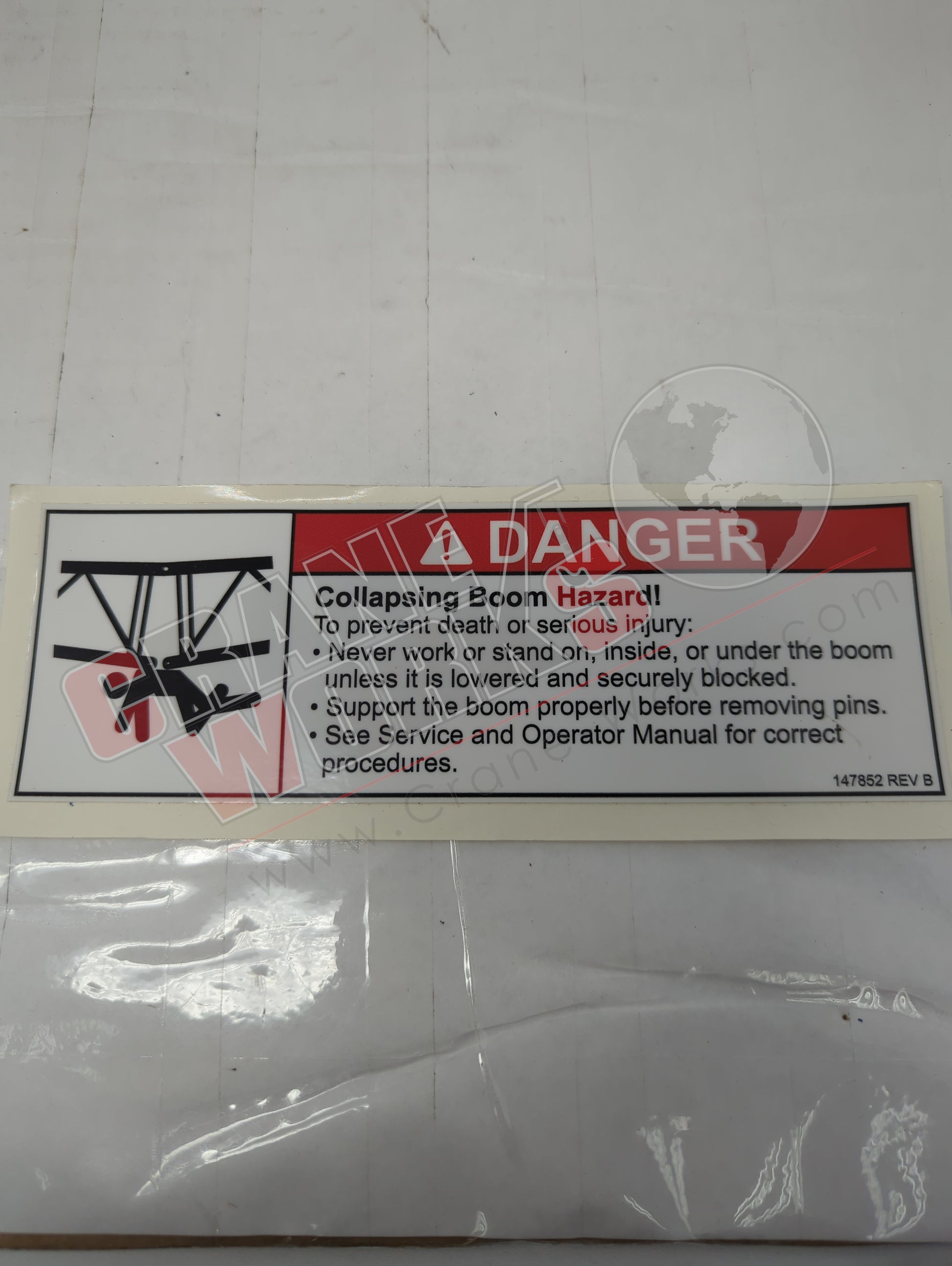 Picture of 1478529, a  New Decal - Boom Hazard, angle 2.