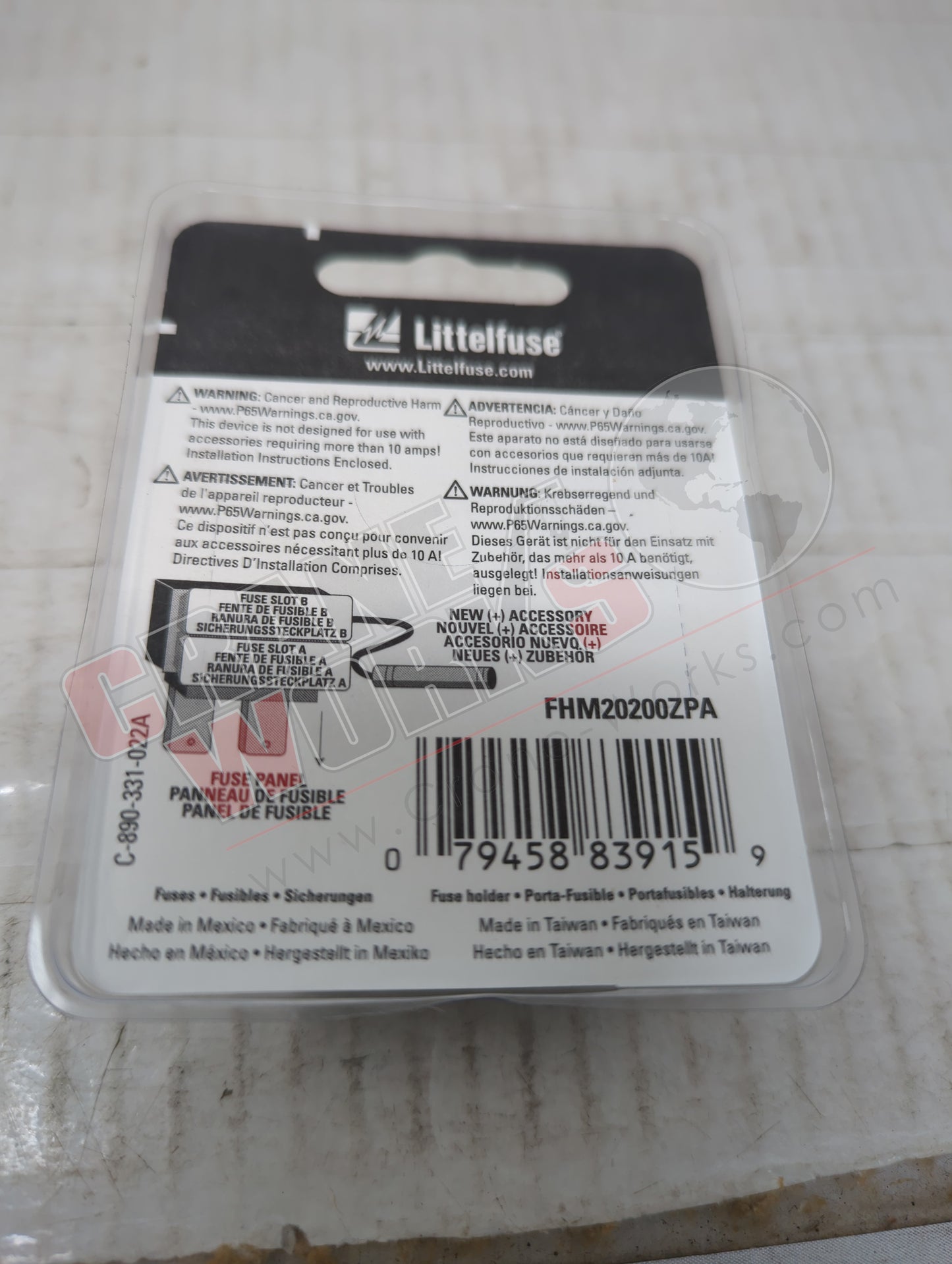 FHM20200ZPA | New Micro Fuse Holder