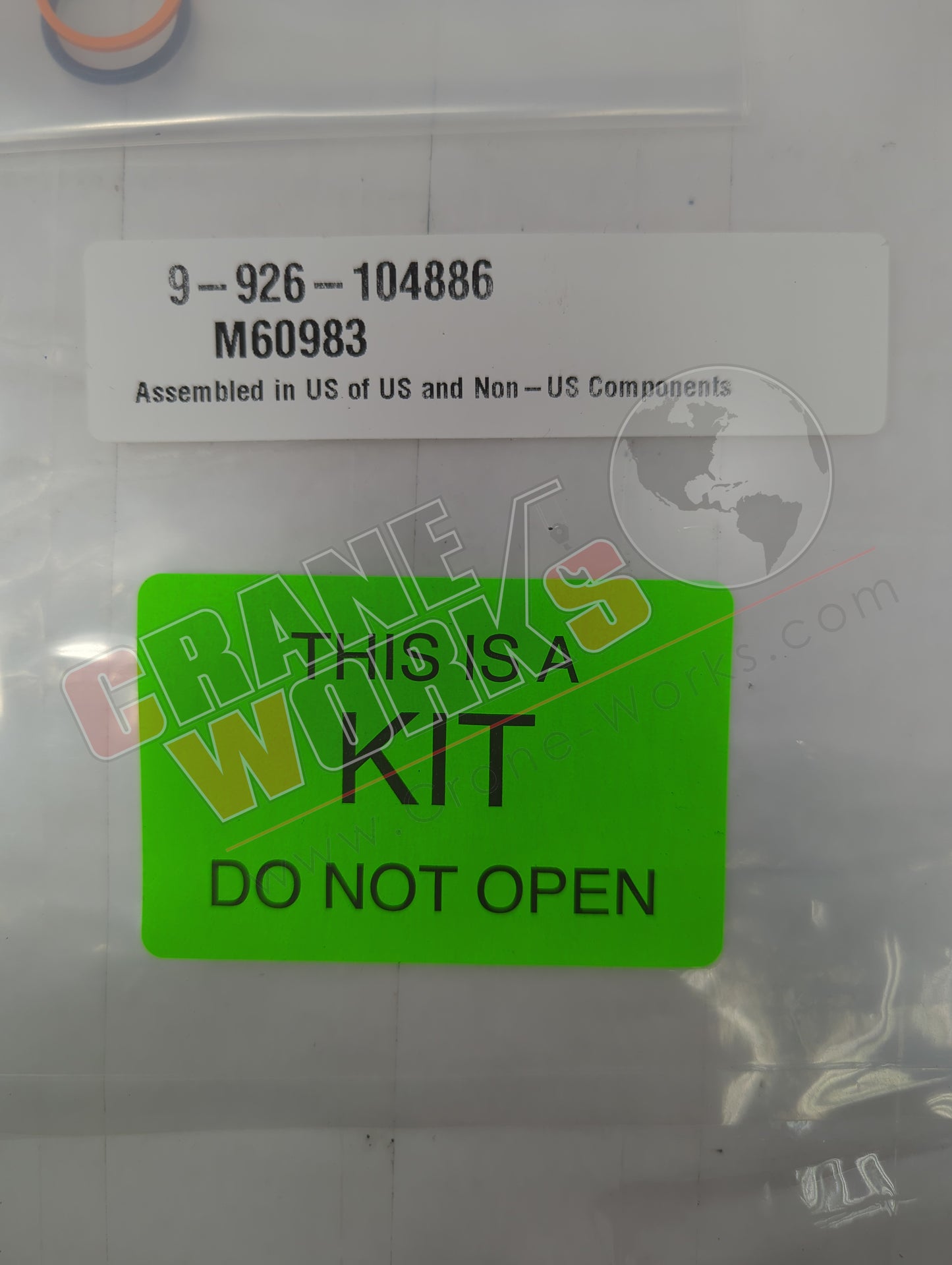 9926104886 | New Load Check Plug Seal Kit