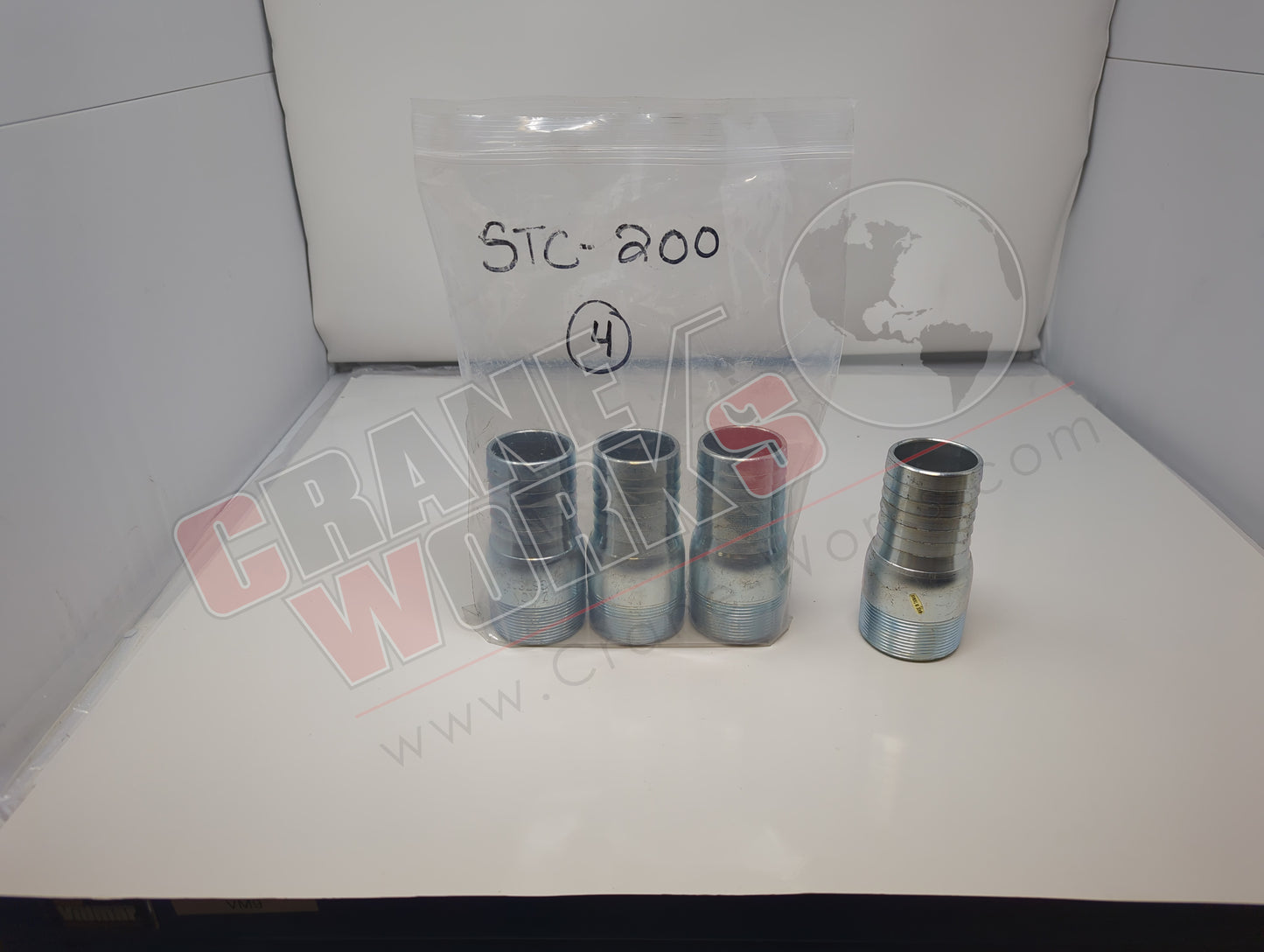 STC-200 | New Fitting, 2" Hose Barb X 2" Mnpt