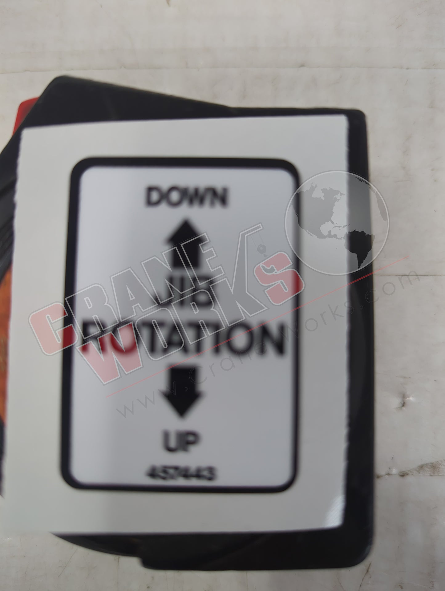 457443TU | New Decal Ucv Jib Rotation