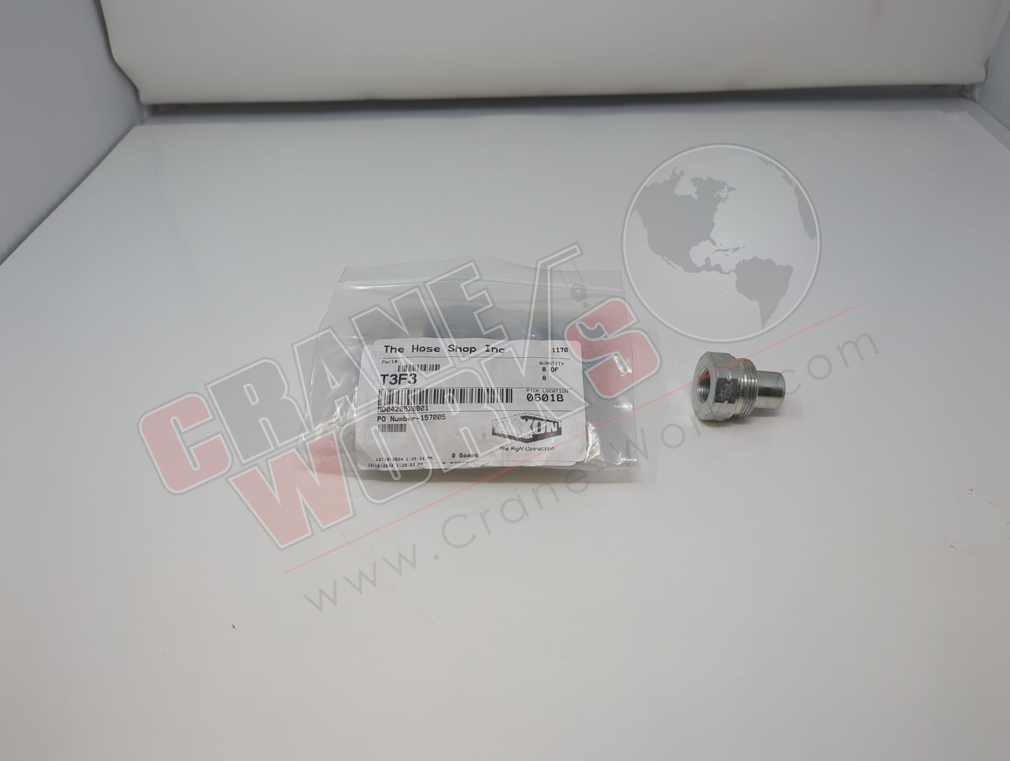 T3F3 | New 3/8" T-Series Ball Plug X 3/8" Fnpt