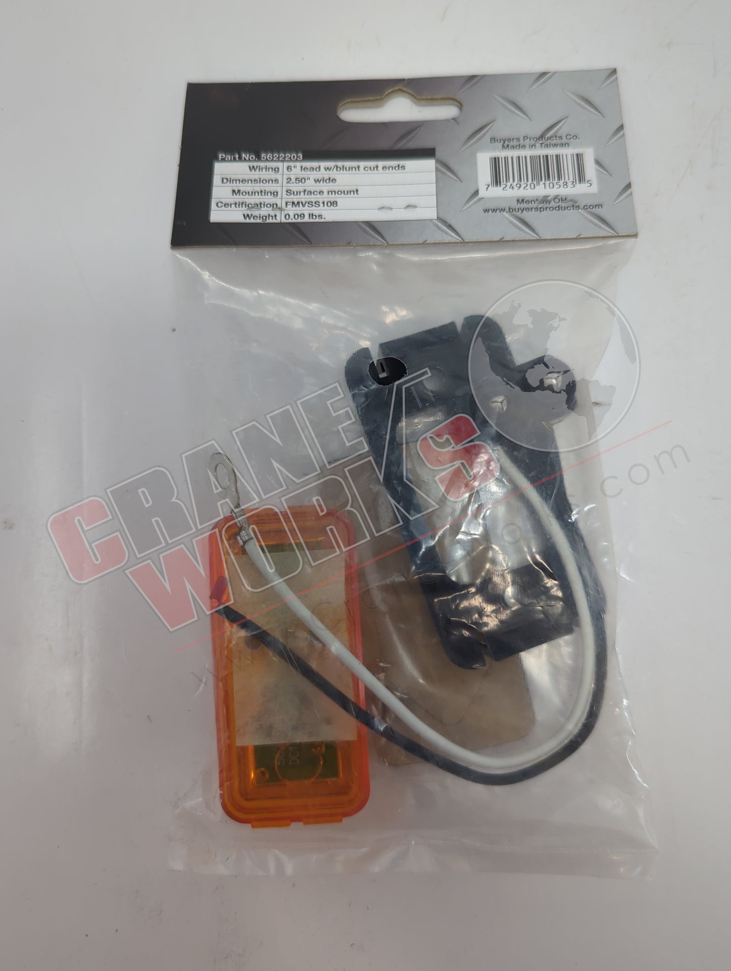 5627513 | New 3/4" Marker Light, 3 Led Red